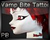 (PB)Vampire Bite tattoo