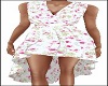 Pink FLower Summer Dress