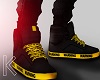|< Yellow Warning Shoes