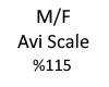 M/F Avi Scaler %115