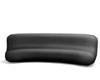 BLACK CURVED COUCH