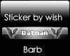 Vip Sticker Batman/The
