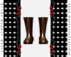 Brown Rubber Boots