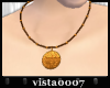 [V7] Gold Coin Necklace