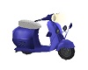 animated Scooter Blue
