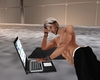 laptop animated pose