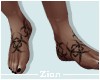 Toxic Foot Tattoo