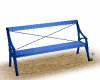 Blue Bench - Aminated