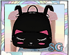 SG Kitty Black Pink Bag