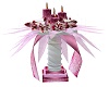WED RIBBON FLOWERS PINK
