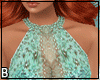 Kim Teal Sequin Gown