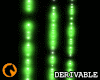 Vertical Lights Green