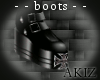 ]Akiz[ IronCross Boots
