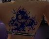 Back Tattoo tribal girl