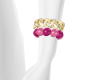 (L) Raspberry & Gold