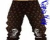 HCMHA* Brown LV Pants