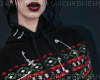 G. Xmas Goth Sweater l