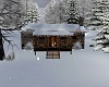 "Winter Snow Cabin"