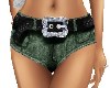 COWGIRL GREEN HOT PANTS
