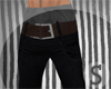 |S Black Jeans w/ Belt