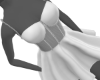 $ White Corset Dress