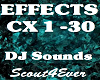 DJ Sound Effect CX 1 -30