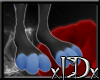 xIDx Blue Dotty Feet M