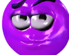 emoji guy purple