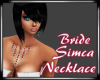 Dk Red Simca Necklace