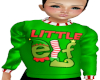 Child Elf Pajamas Top M
