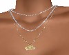 DIAMOND  BUNNY  NECKLACE