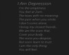Depression Poem