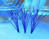 Blue reeds