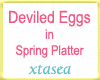 Spring Deviled Eggs