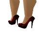 red&black sexy heels