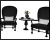 Coffee Chat Chairs ~ Blk