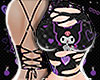 Kuromi Set  Ripped Top