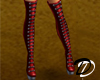 Thigh boots (red)
