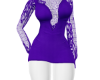 purple lace dress~K