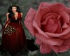 Goth Red Rose Bouquet