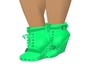 PVC Starry BootsSeaGreen