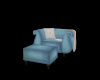 Blue Chair W Poses