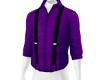 Mr Suspender Purple Fit