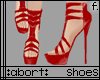 :a: Red PVC Heels v1