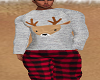 FG~ Reindeer Pajamas M