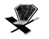 Blk rose mini Throne