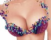 *Peacock Mermaid Bra*