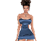 Blue Mini Dress RL