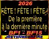 Fete de fin d'année