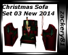 Christmas Sofa Set 03